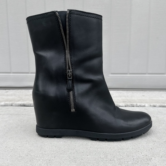 Prada Linea Rossa Wedge Ankle-Boots - Picture 3 of 5